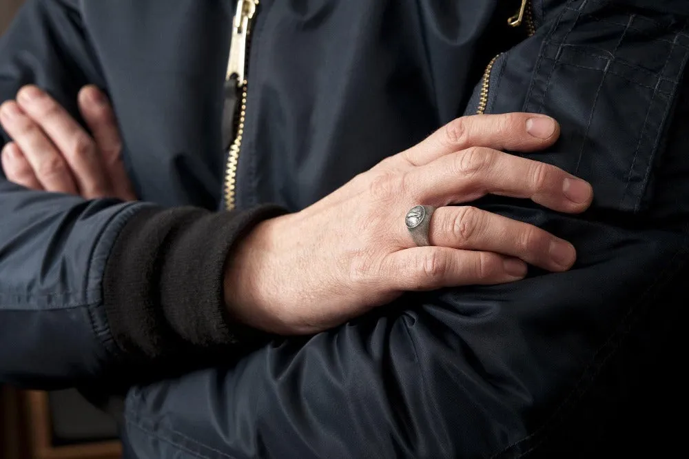 #022 - Signet Ring Stella Maris