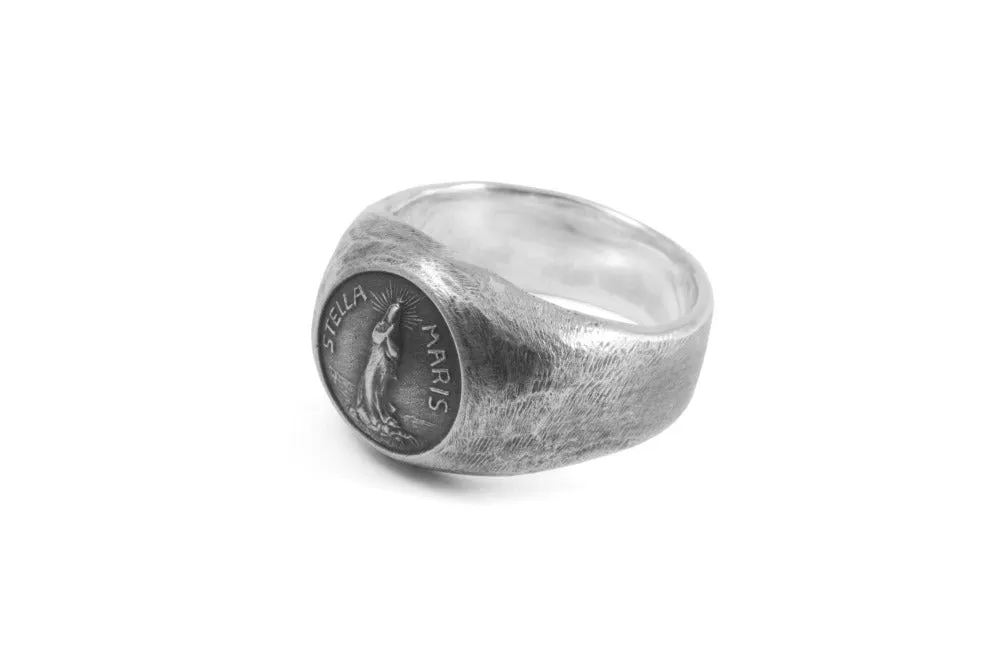 #022 - Signet Ring Stella Maris