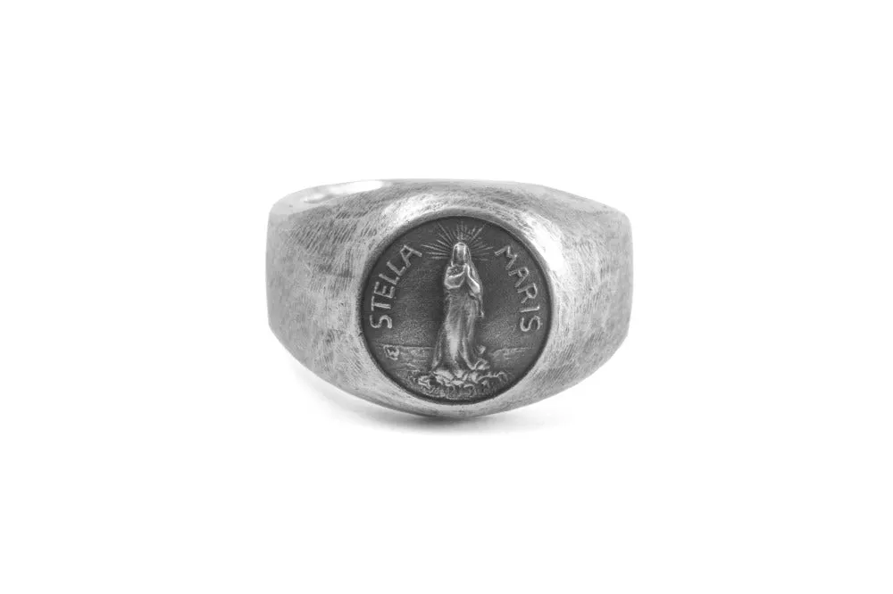 #022 - Signet Ring Stella Maris