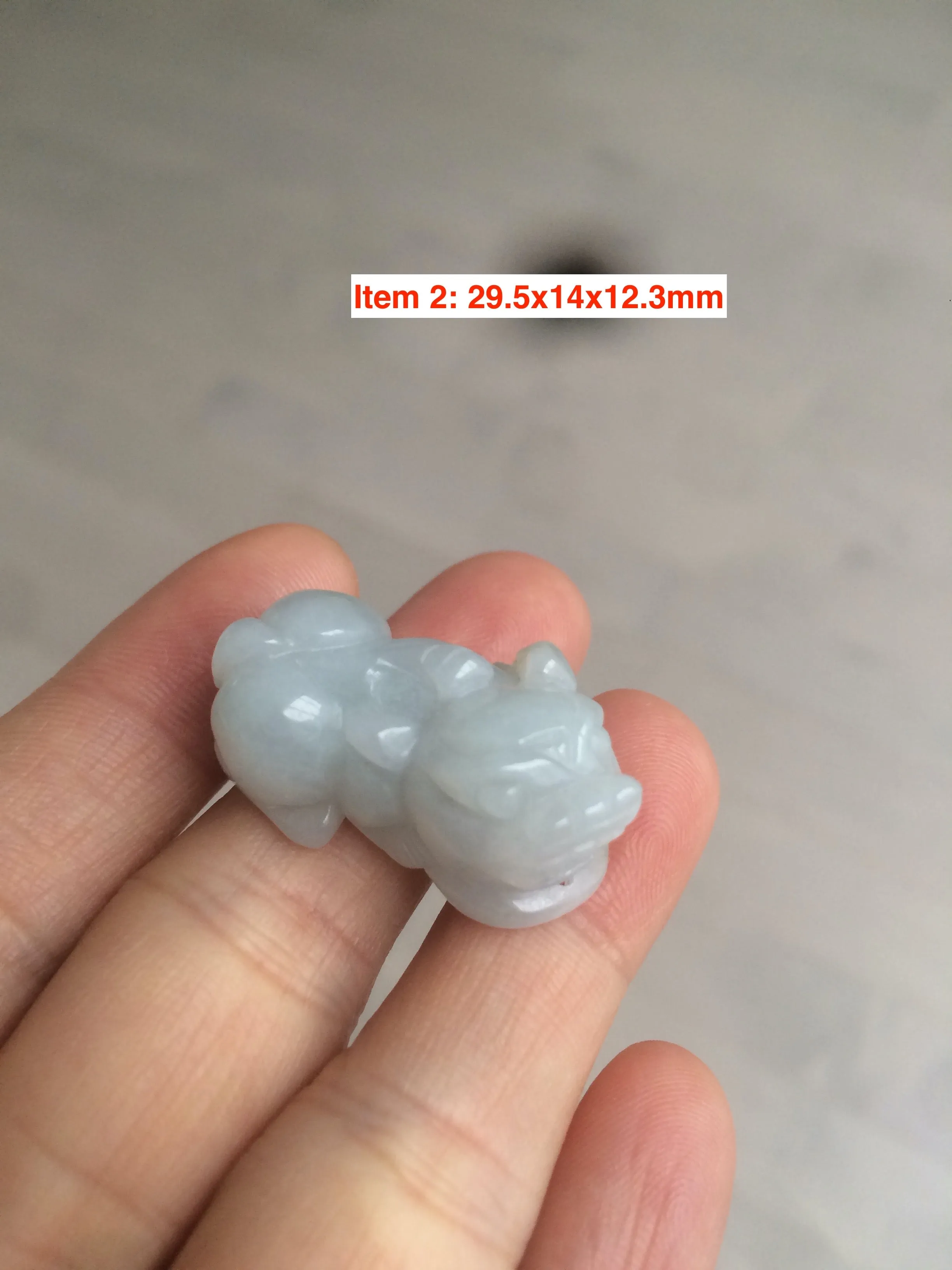 100% natural type A jadeite jade green/white 3D PiXiu(貔貅) pendant/bracelet AE26