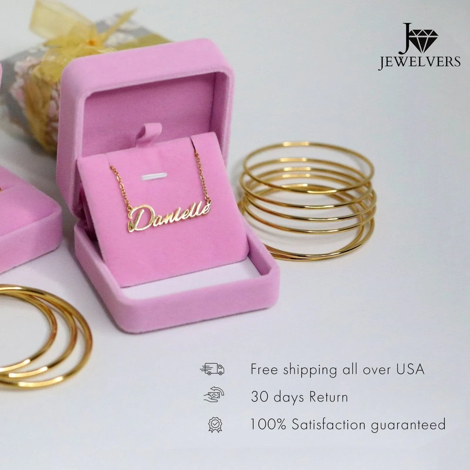 18K Gold-Filled Natural Healing Crystal Necklace