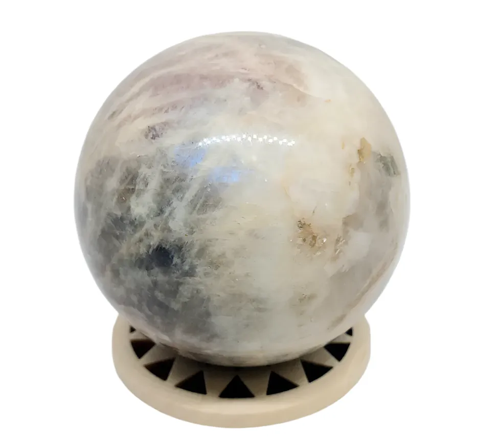 290G Moonstone Crystal Sphere