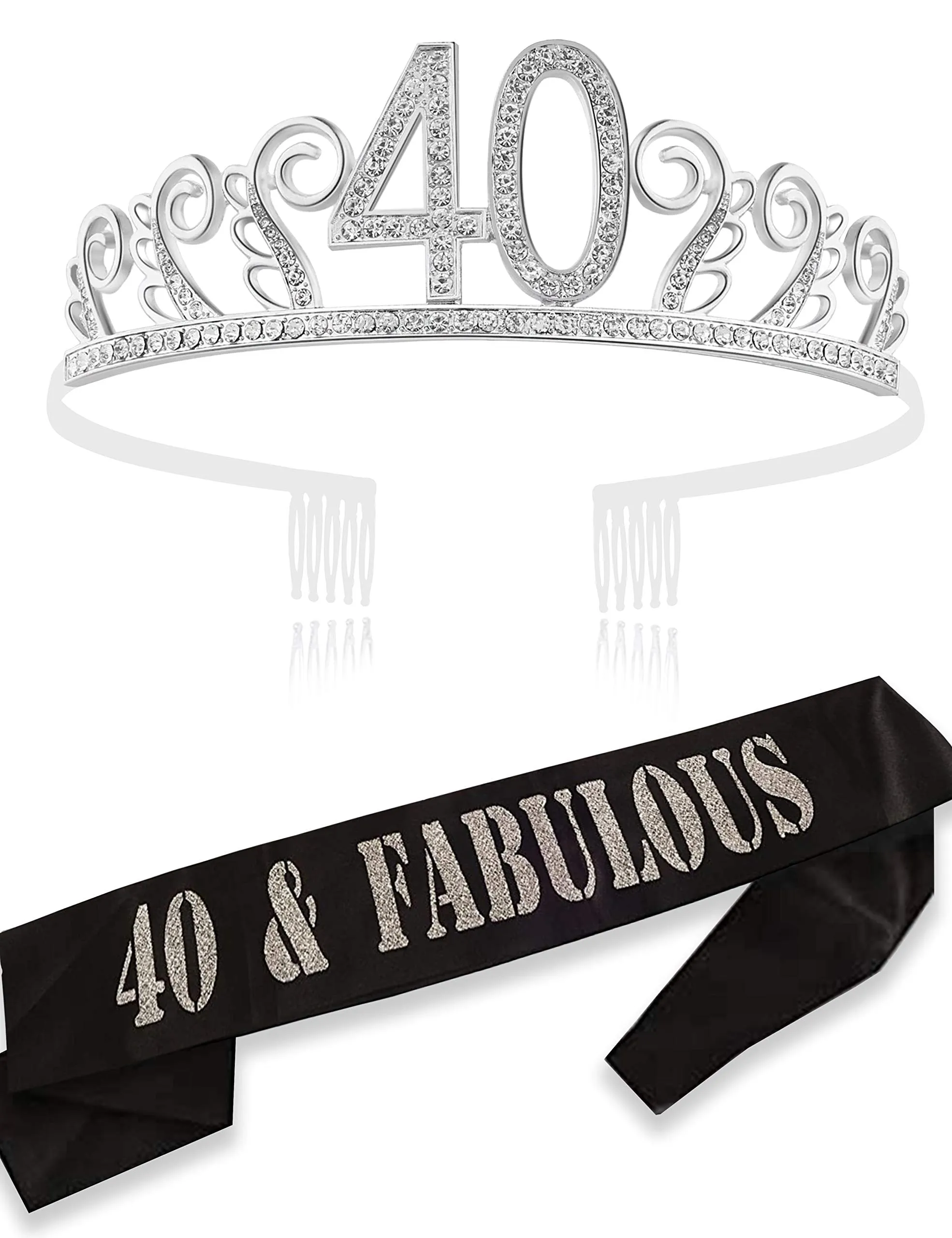 40Th Birthday, 40Th Birthday Gifts Women, 40Th Birthday Tiara, 40Th Birthday Tiara And