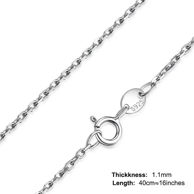 925 Sterling Silver Necklace Chain