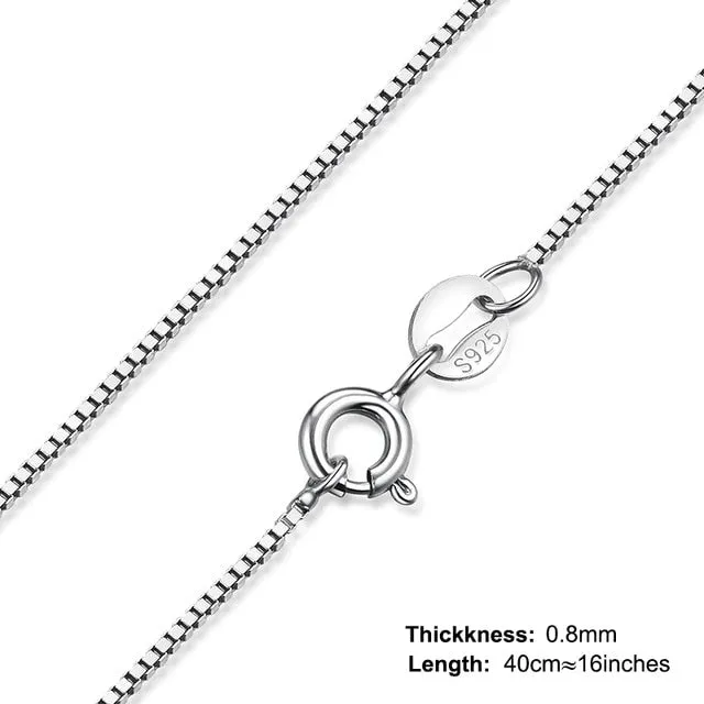 925 Sterling Silver Necklace Chain