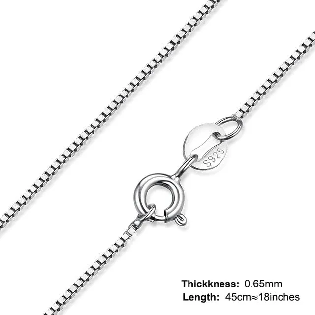 925 Sterling Silver Necklace Chain