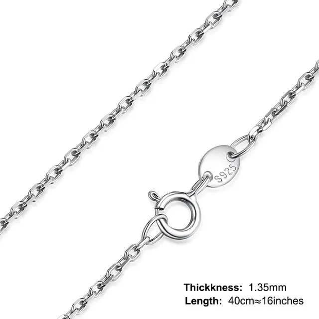 925 Sterling Silver Necklace Chain