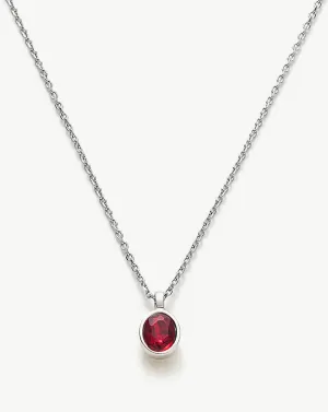 Agate Pendant Necklace