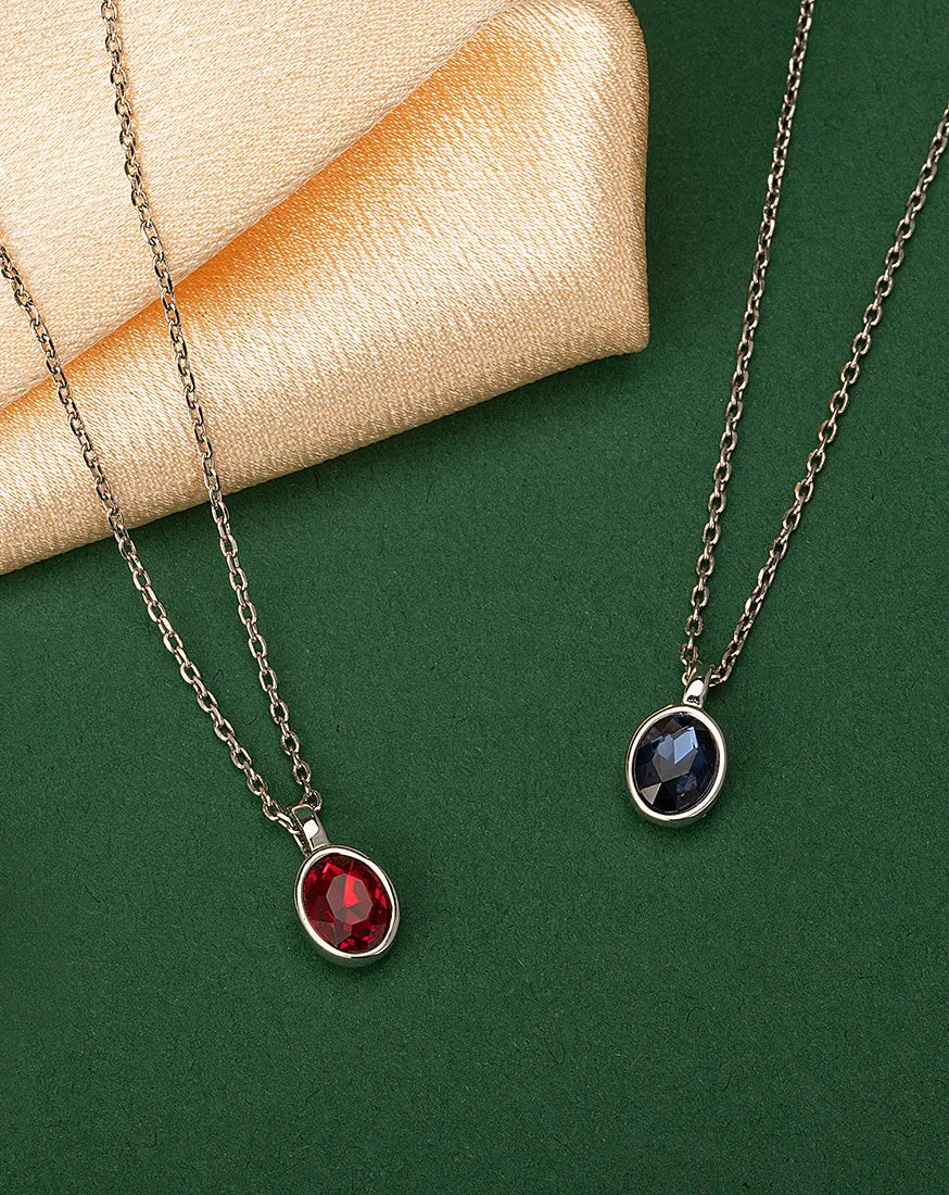 Agate Pendant Necklace