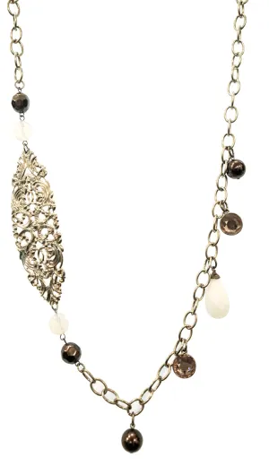 Apparel Addiction Jewelry Asymmetrical Gold Necklace