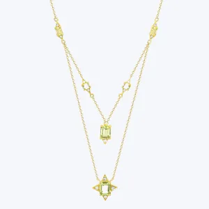 Augusta Peridot Necklace
