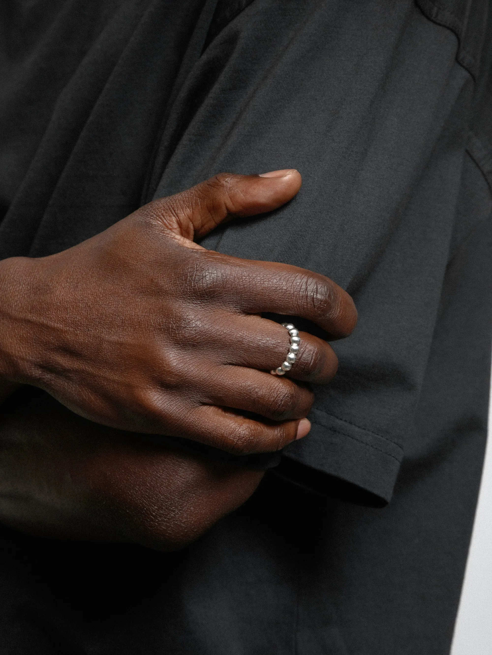 Ball Ring in Sterling Silver
