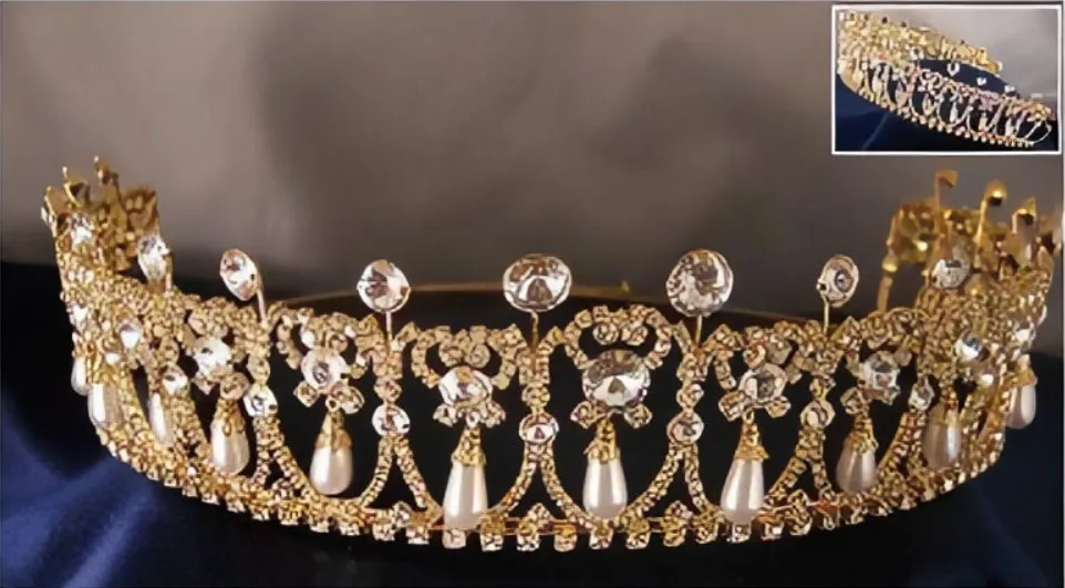 Balmoral Bridal   Tiara - Gold