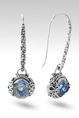Blooming Joy Earrings™ in Green Reflections™ Mystic Quartz