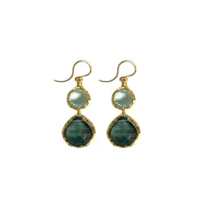 Blue Quartz Earrings