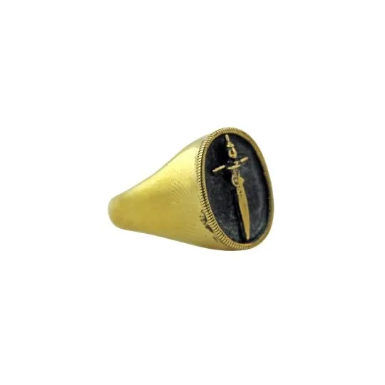 Brass "Cutlass" Signet