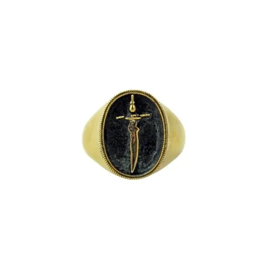 Brass "Cutlass" Signet
