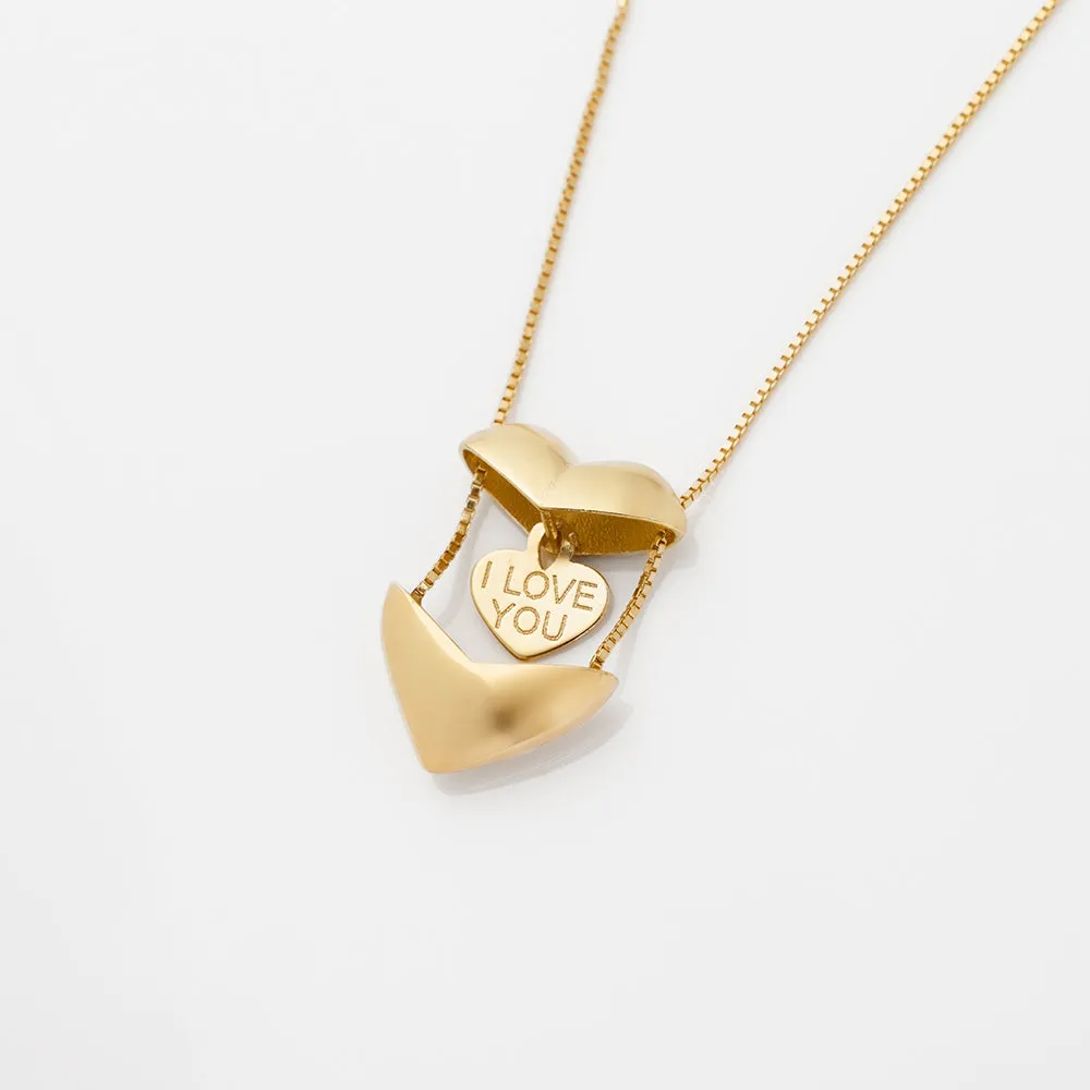 Candy Peridot Stone Ring   Gold Secret Heart Necklace