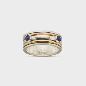 Creativity Lapis Lazuli Meditation Spinning Ring