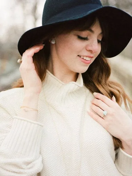 Crystal Studs | Clear Quartz