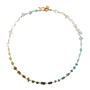 Daphne Necklace in Turquoise Mix