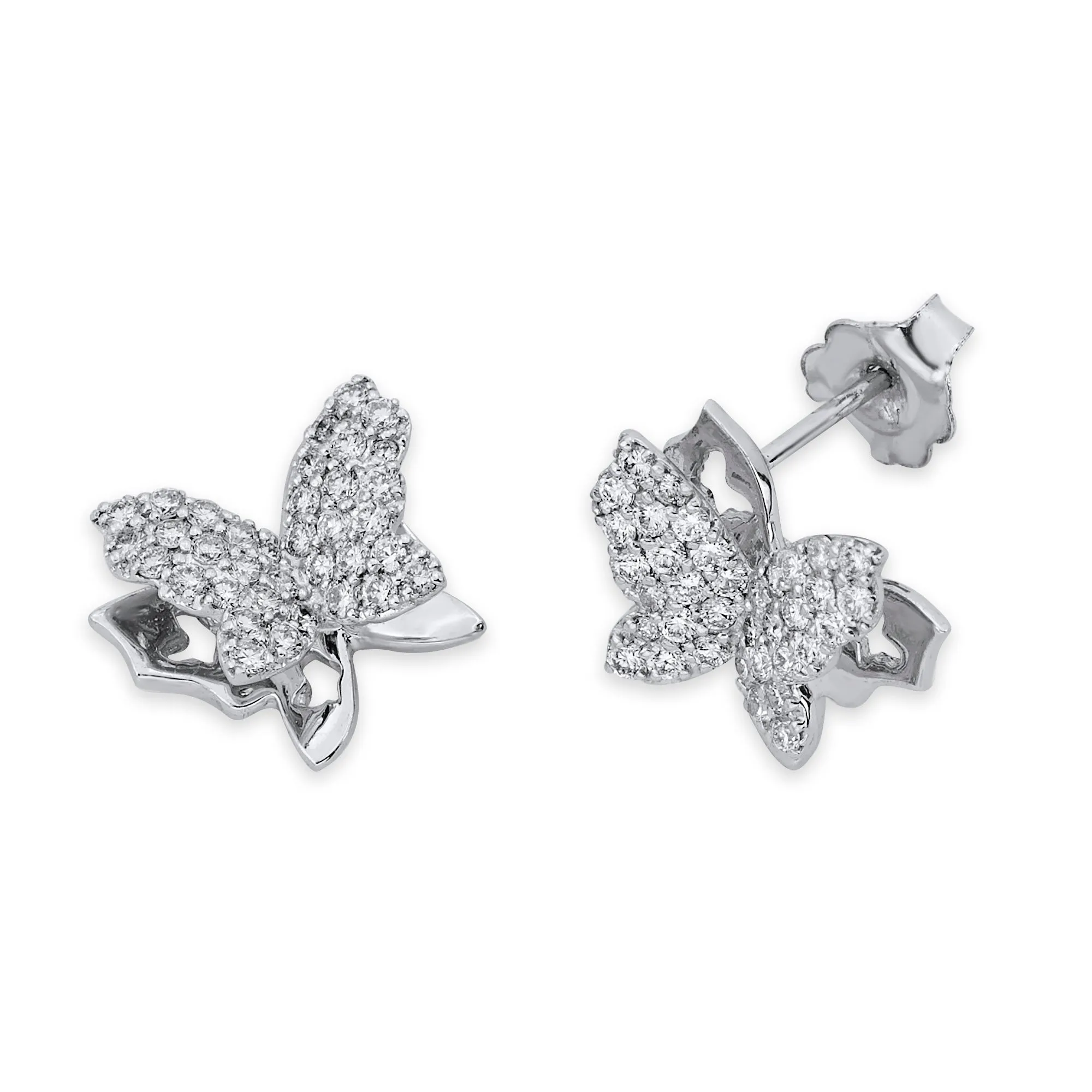 Diamond Butterfly Ring