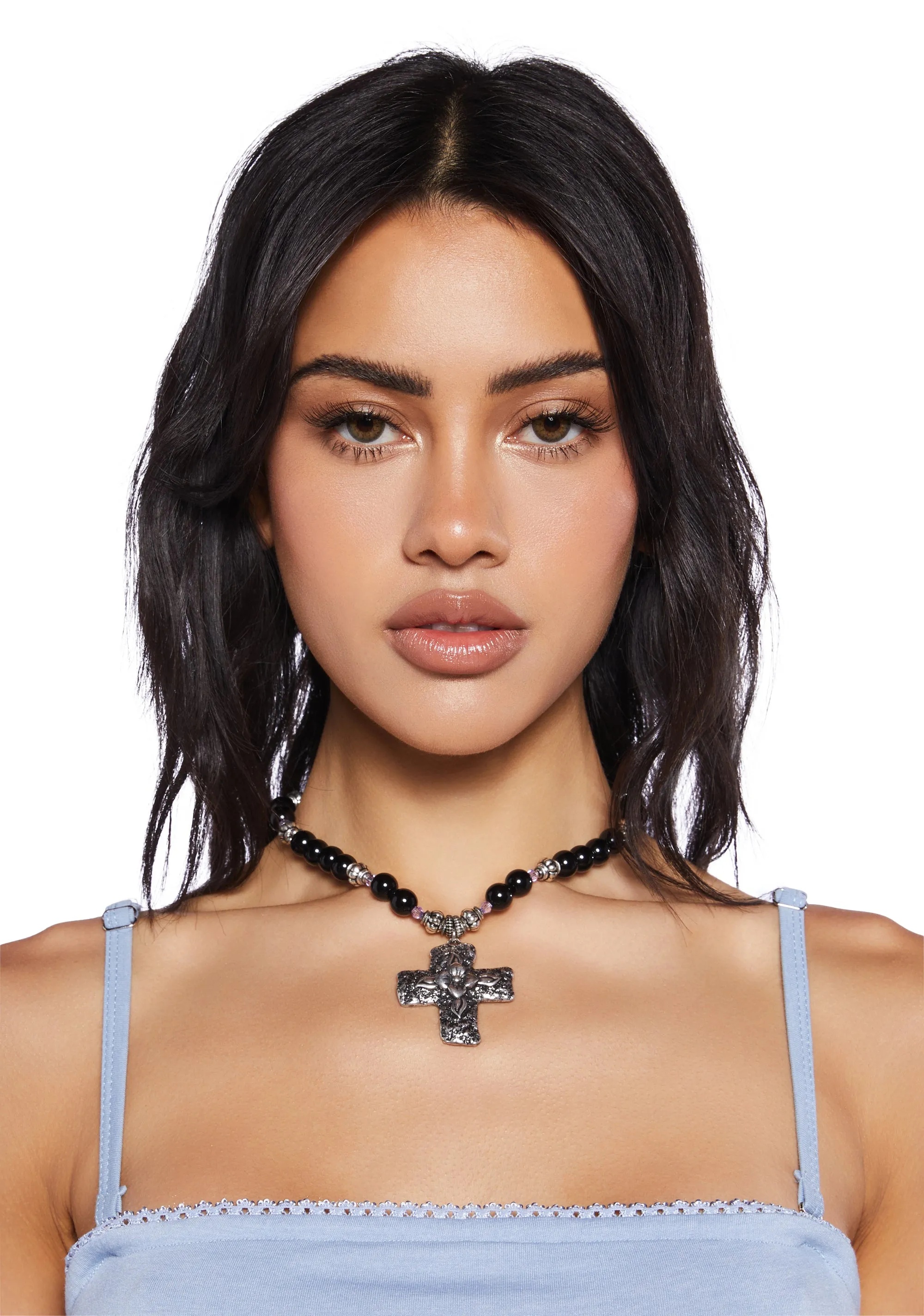 Divine Nature Cross Necklace