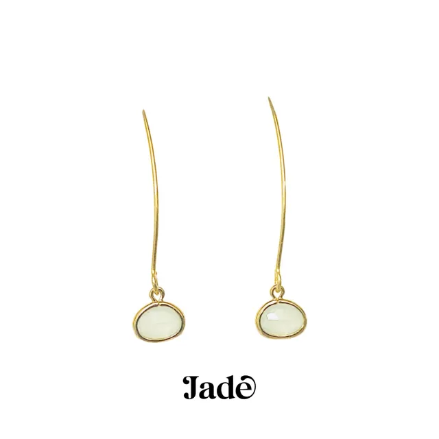 Energy Stone Long Drop Earrings (various stone options)
