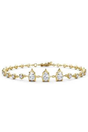 Envoy Diamond Line Bracelet - Yellow Gold