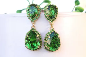 FERN GREEN EARRINGS