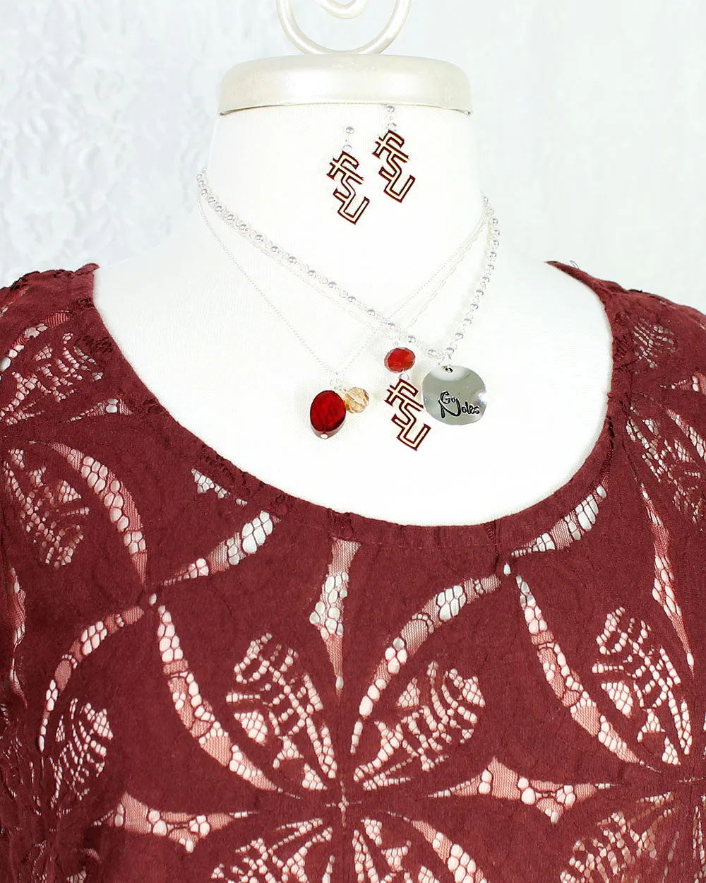 Florida State Trio Necklace Set