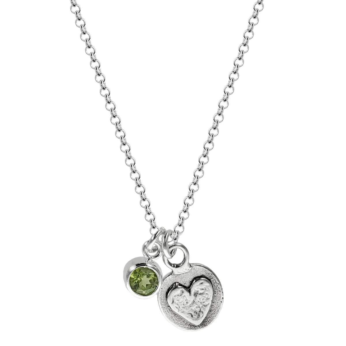 Follow Your Heart Inspirational Charm Necklace By Live Well