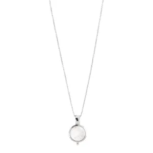 Garland Silver Moonstone Necklace