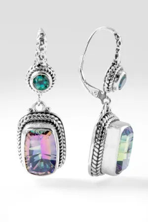 Glorious Day Earrings™ in Dragon Wings Mystic Quartz