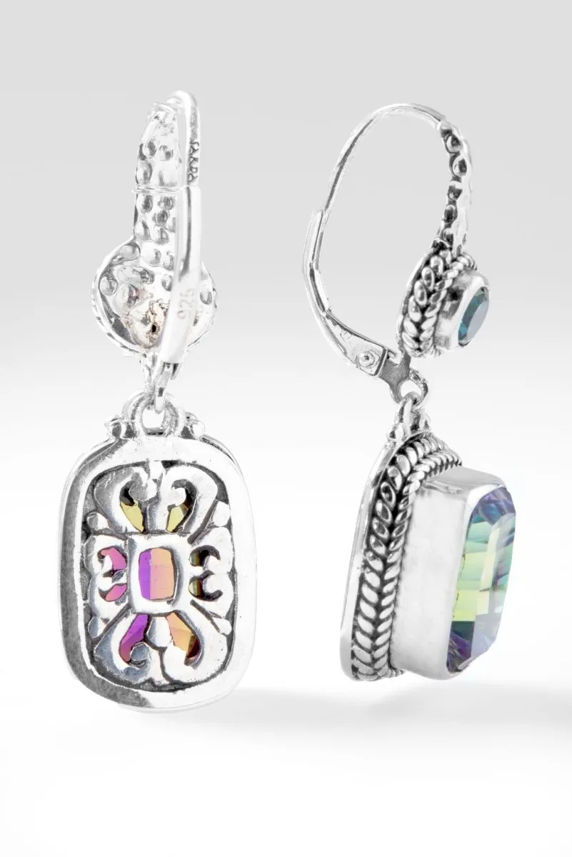 Glorious Day Earrings™ in Dragon Wings Mystic Quartz
