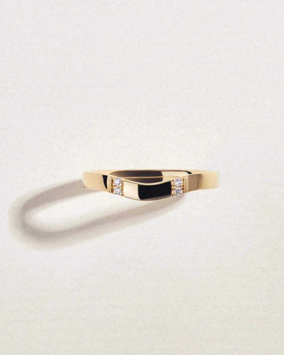 Golden Crest Ring