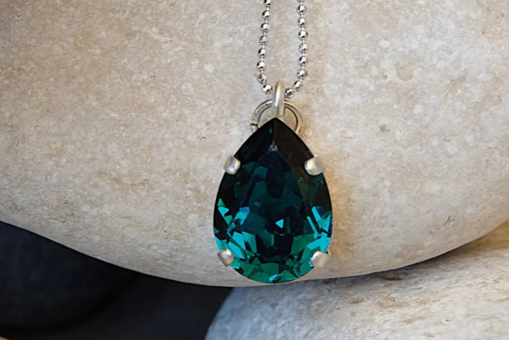 Green Emerald Pendant