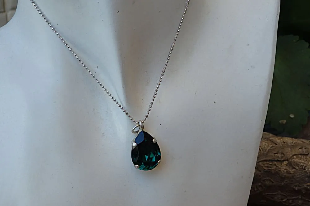 Green Emerald Pendant