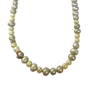 Green Pearl Necklace
