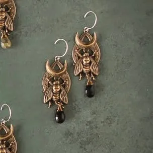 Hedge Bee Drop Earrings