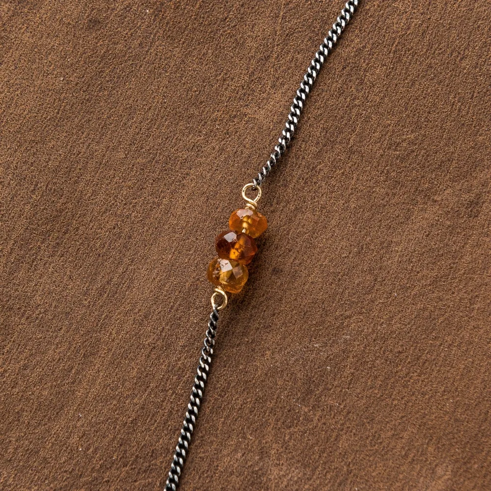 Hessonite Garnet Alchemy Necklace