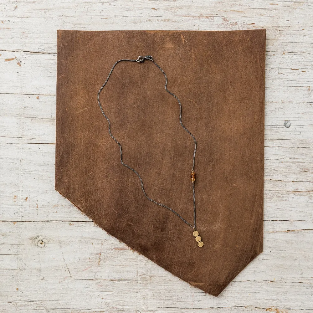 Hessonite Garnet Alchemy Necklace