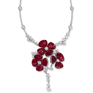 Hortensia Ruby Necklace