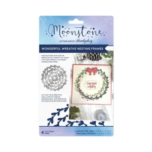 Hunkydory Moonstone Dies - Wonderful Wreaths Nesting Frame*
