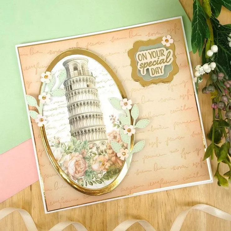 Hunkydory Moonstone Embossing Folder - Script