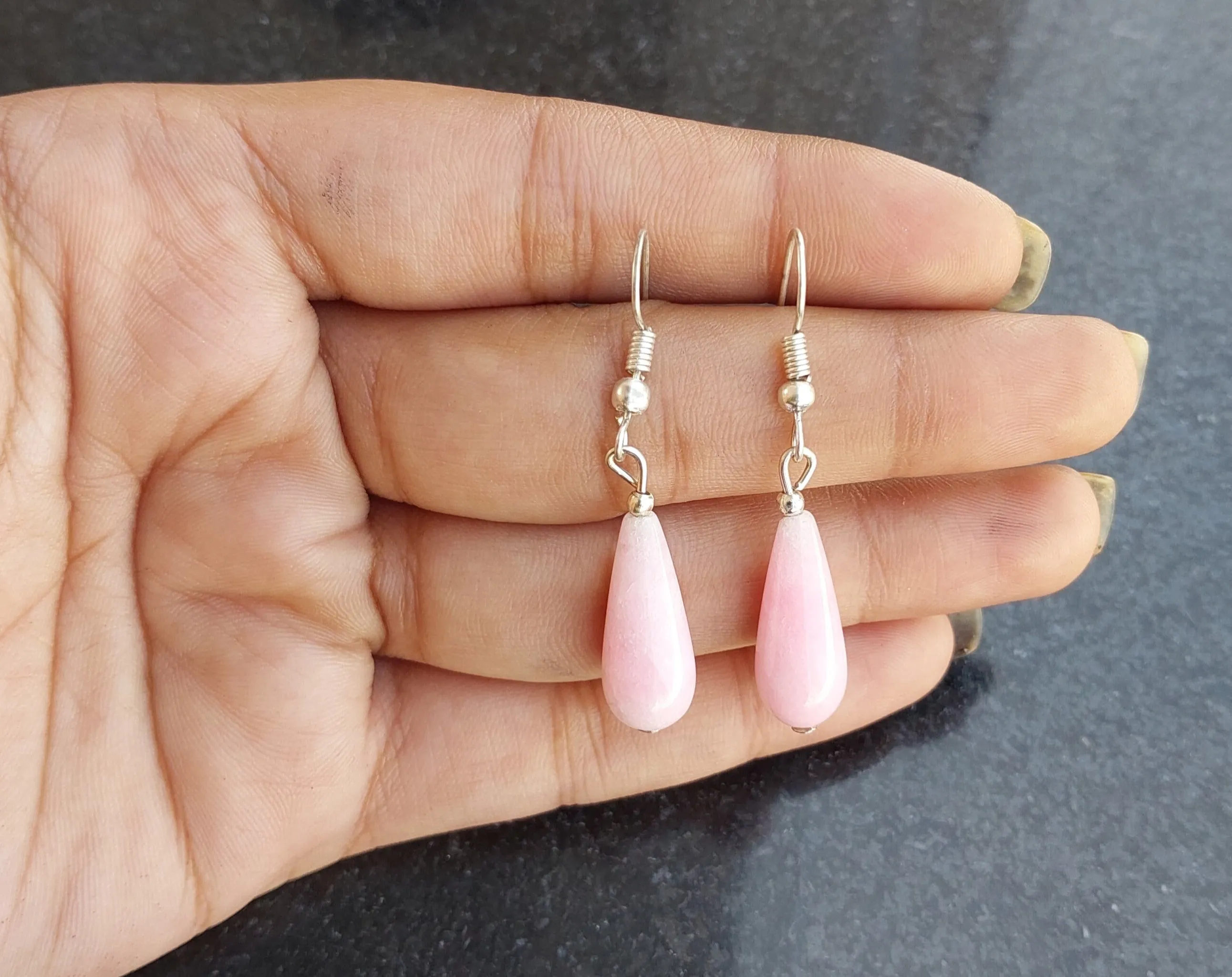 Imeora Multi Pink Drop Shape Earrings
