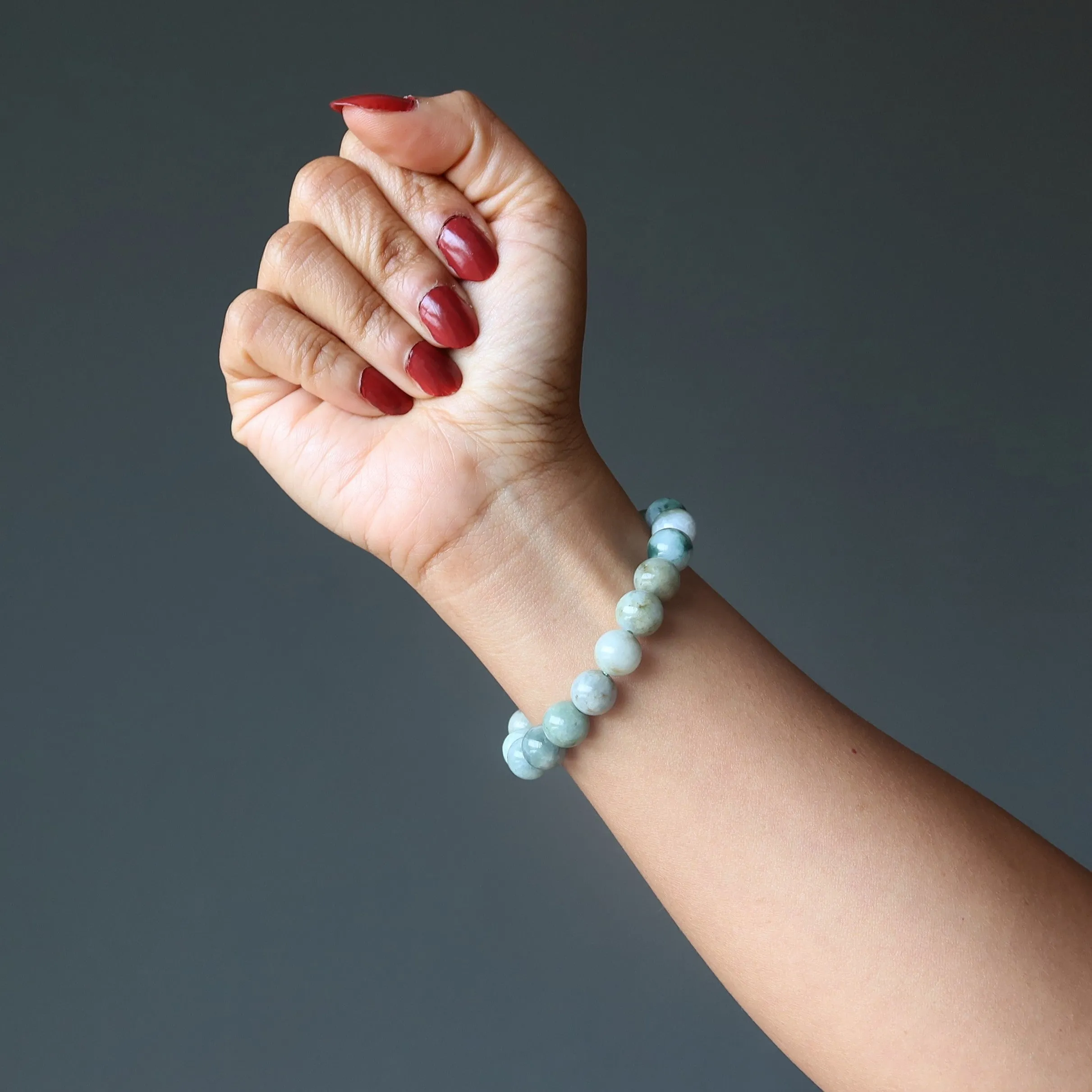 Jade Bracelet Prosperous Green Gemstones
