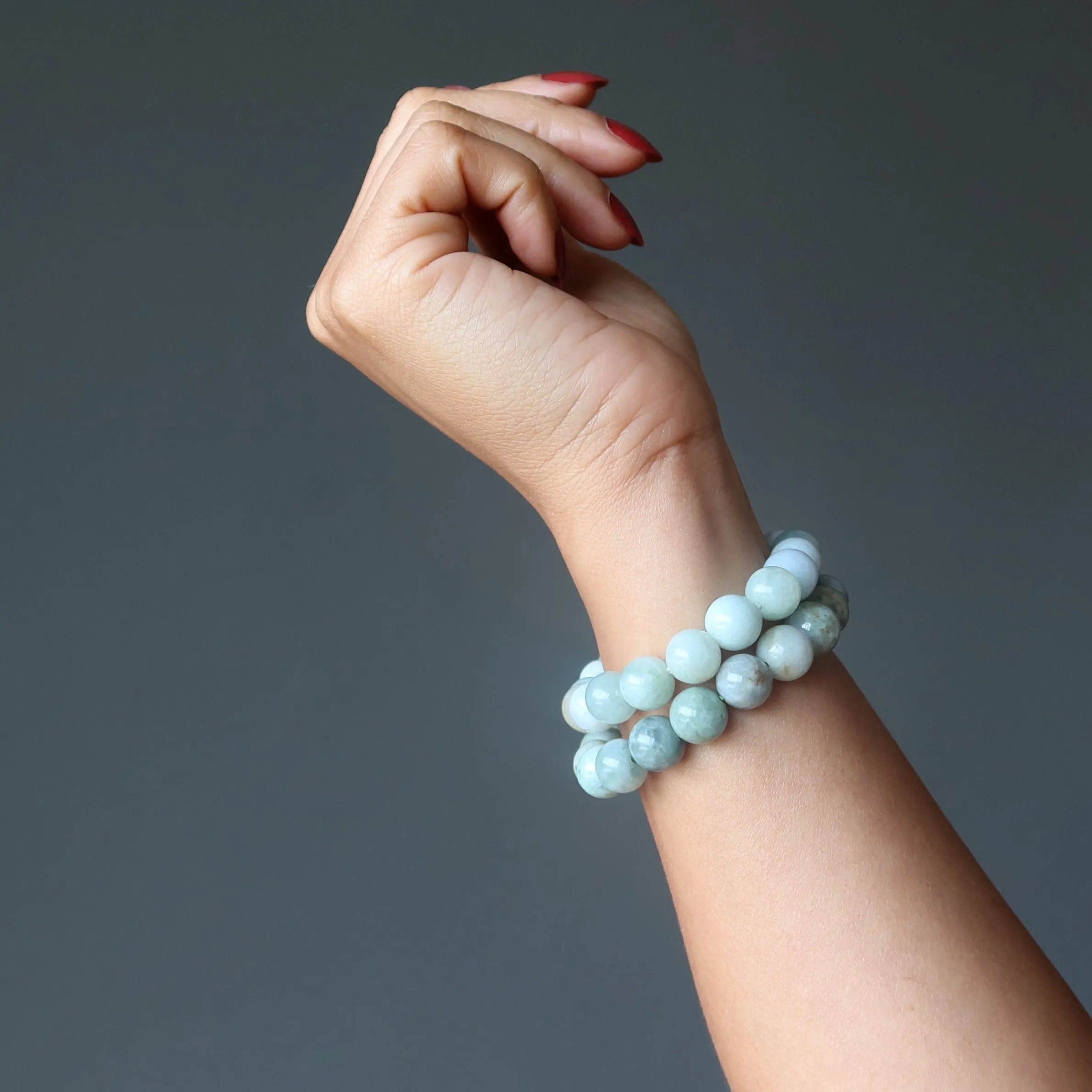 Jade Bracelet Prosperous Green Gemstones