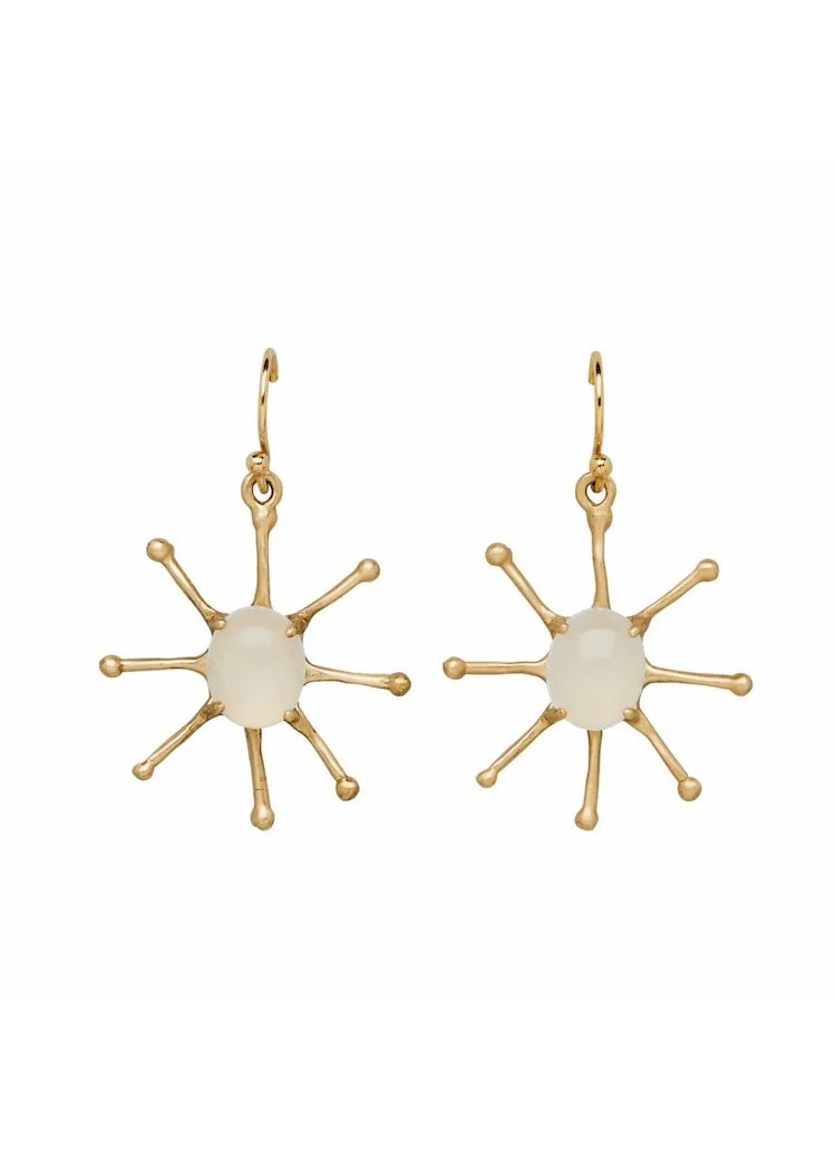Julie Cohn | Stella White Quartz Earring