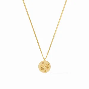 Julie Vos Zodiac Delicate Necklace - Cancer